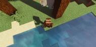 Monke do not like smelly Kelp (Image via Minecraft)
